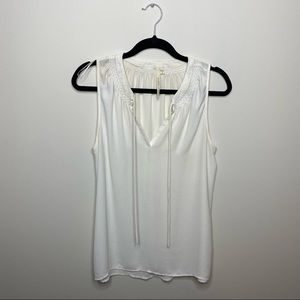 White Bellatrix Tank Blouse